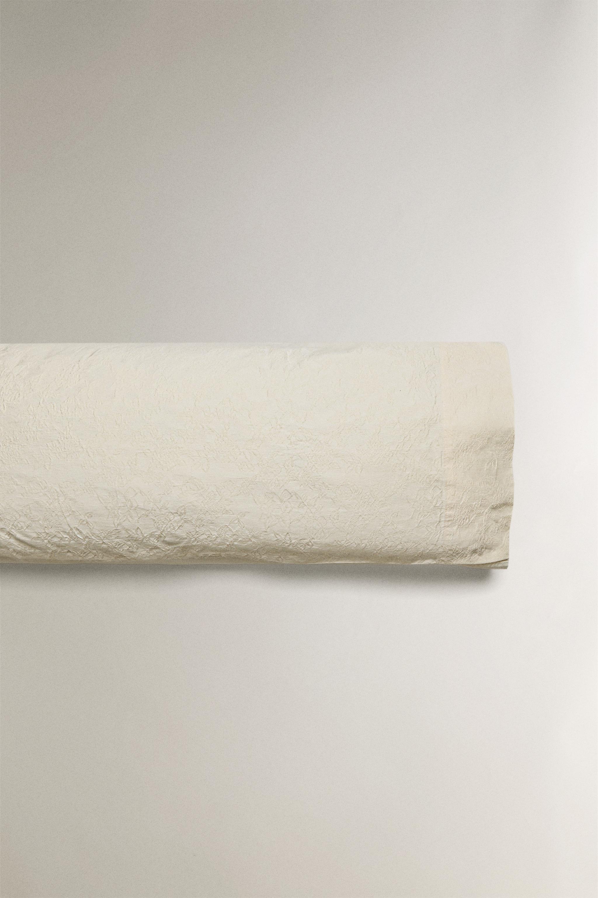 JACQUARD COTTON PILLOWCASE